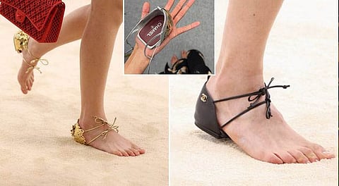 Chanel’s Soleless Sandals