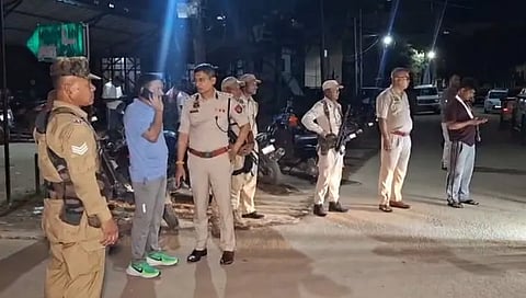 Police Jawan shot