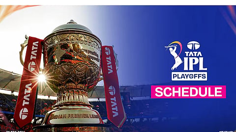 IPL 2026 playoffs schedule announced; Ahmedabad to host final