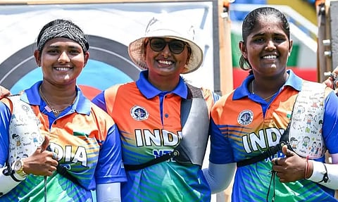 Indian women’s recurve team