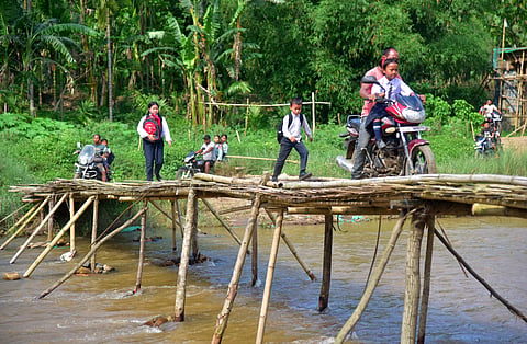 concrete bridge