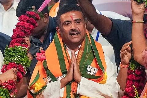 Suvendu Adhikari to Take Oath as West Bengal’s First BJP Chief Minister Today
