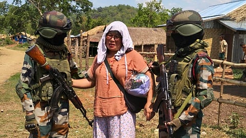 Abducted woman 