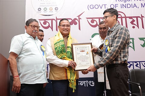 Dr. Bishnu Ram Nunisa Conferred with "Adarsha Axomiya Sanman - 2026" by ANACC Foundation