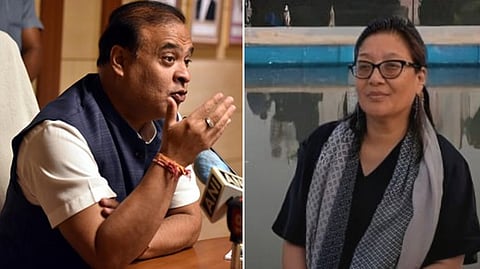 Assam CM Himanta Biswa Sarma Faces Re 1 Defamation Suit Threat From Sujata Gurung Chowdhury