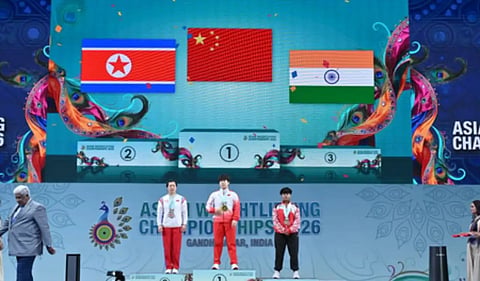 Asian Weightlifting Championships: India finish third in women’s, fifth in men’s team rankings