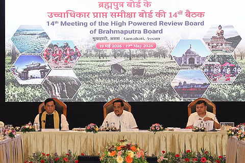 Union Minister C R Patil Launches Water Reforms Framework at Brahmaputra Board Review in Guwahati
