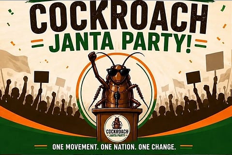 Meme-Driven Cockroach Janata Party Hits 12.7 Million Followers, Overtakes BJP Online