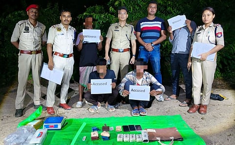 Massive Drug Haul on Barak River: Assam Police Seize 10,000 Yaba Tablets, Heroin in Cachar Operation
