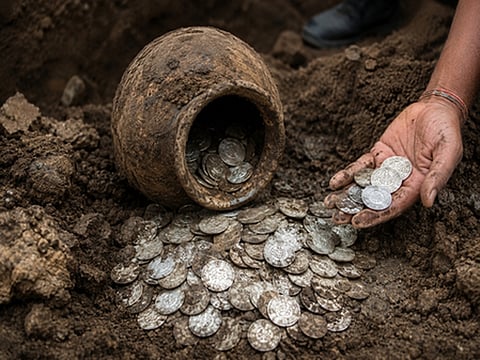 British-era silver coins
