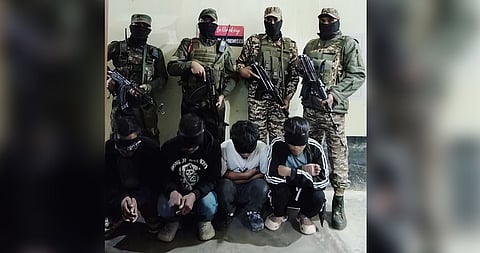 Four Insurgent Cadres Nabbed in Coordinated Operations Across Manipur