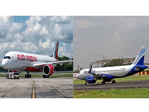 Air India, IndiGo