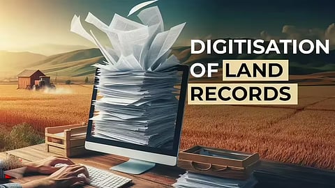 Land record digitisation