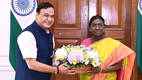 CM Himanta Biswa Sarma Meets President Droupadi Murmu, Discusses Assam’s Growth and Development Vision