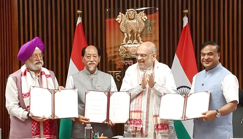 Assam and Nagaland