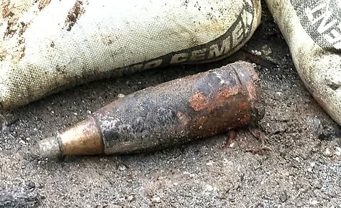 mortar shell