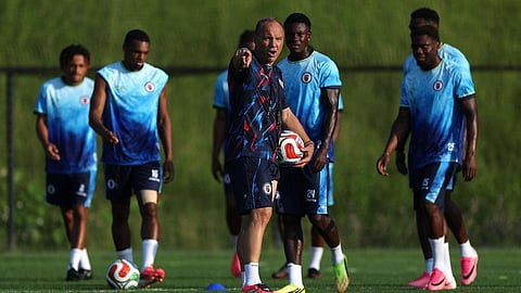Haiti coach Sebastien Migne