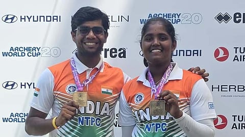 Archery World Cup gold