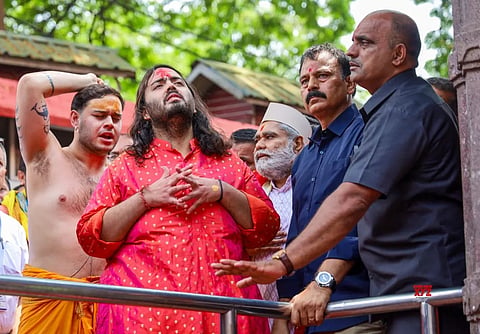 Anant Ambani Visits Kamakhya Temple Ahead of Ambubachi Mela, Seeks Blessings
