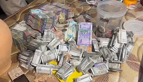 drugs, cash and valuables seized