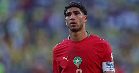 Moroccan football star 