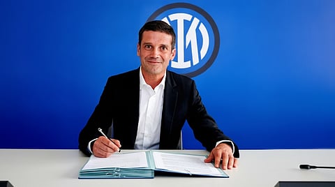 Inter Milan manager Cristian Chivu 