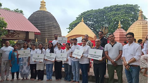 Voice of Environment initiative on clean and eco-friendly Ambubachi Mahayog celebration 2026 at Kamakhya Temple