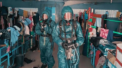 Ammonia Gas Leak