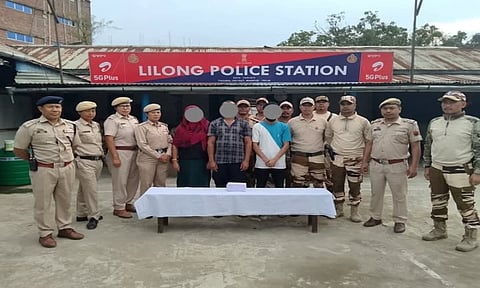 Manipur Police Arrest Four and Seize Over 1 Kg of Brown Sugar 