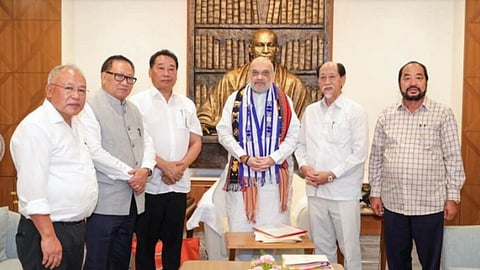 Joint Nagaland-Manipur Delegation 