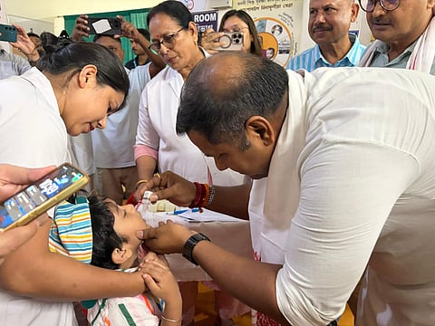 Kamrup-M Launches National Immunisation Day Drive, Targets Nearly 2 Lakh Children