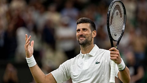 Novak Djokovic overcomes Wu to extend perfect Wimbledon first-round record