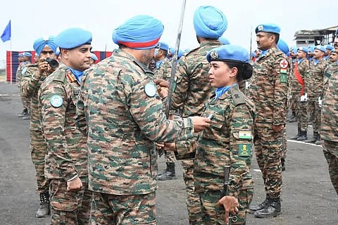 Indian Army Peacekeepers 