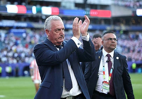 Paraguay coach Gustavo Alfaro