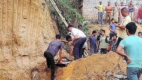 Two Labourers From Bihar Passes Away  In Arunachal Landslide Amid Heavy Rain