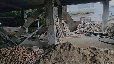 Meghalaya construction site tragedy