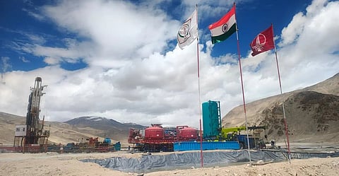 ONGC drills
