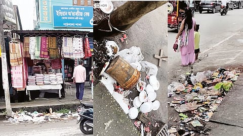illegal garbage dumping