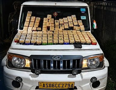 Assam Police Seize 1.35 kg Heroin in Major Naharkatia Drug Bust