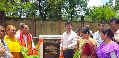 Foundation Stone Laid for Community Development Project at Magurmari