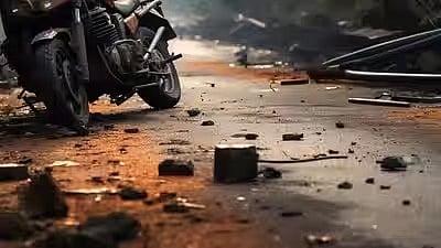 Two critically injured as motorcycle hits divider on Ganeshguri flyover in Guwahati