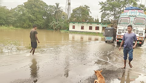 Floodwaters