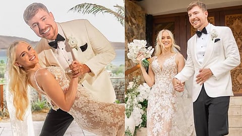 YouTube Sensation MrBeast Weds Thea Booysen in Exclusive Island Ceremony