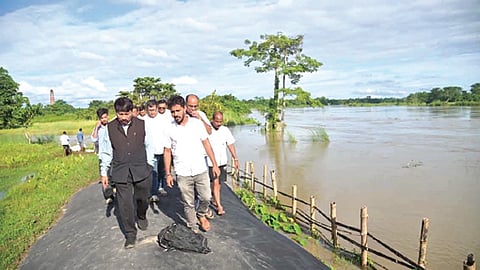 Western Dhodang embankment