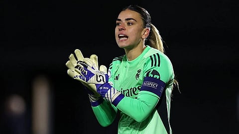Spain goalkeeper Misa Rodriguez