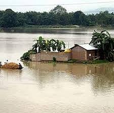 Sivasagar: Dikhow River Remains in Severe Flood Category Despite Slight Fall in Water Level