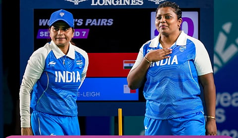 India edge South Africa to top Group B in women’s pairs bowls at Commonwealth Games
