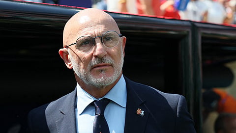 Spain head coach Luis De la Fuente