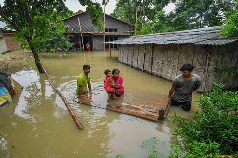 Dikhow flood