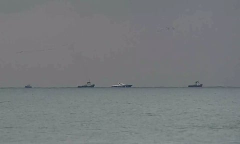 civilian ships